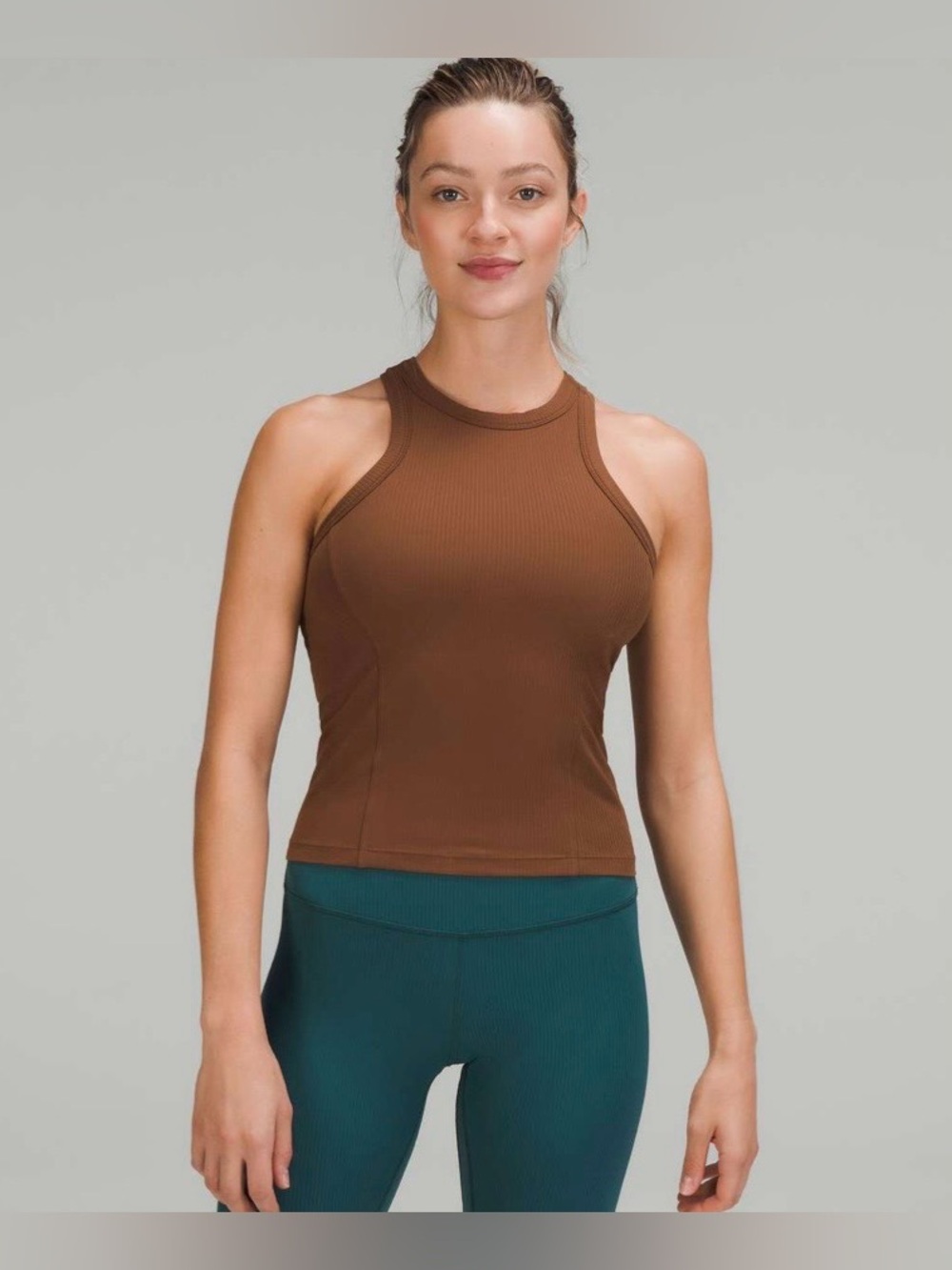 Lululemon Ribbed Nulu Racerback Tank Top - Picture 2 of 5